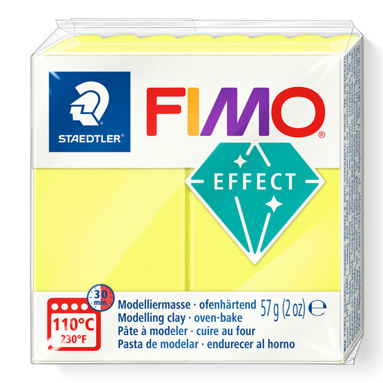 Fimo effect  nr. 101 Neon Geel