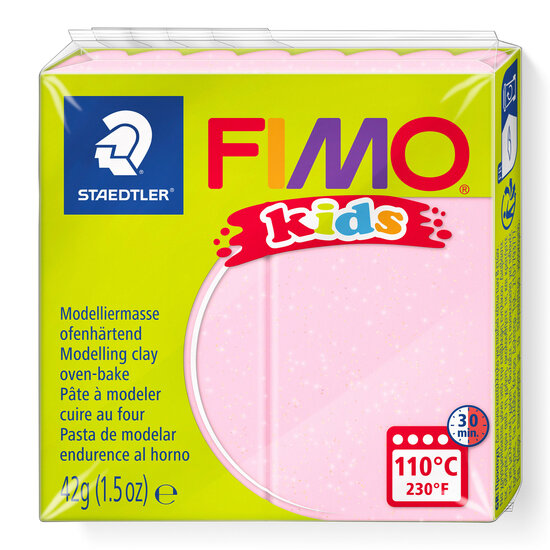 Fimo Kids nr. 206 Rose parelmoer