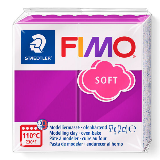 Fimo soft nr 61 Purper