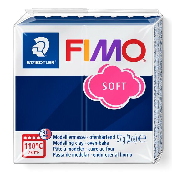 Fimo soft nr 35 Windsor blauw