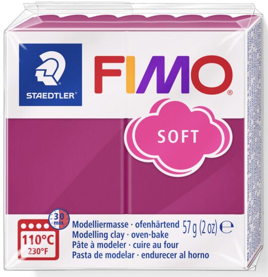 Fimo soft nr T23 Bevroren Bes