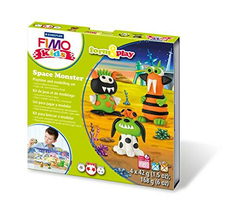 Fimo Kids startset Space Monster