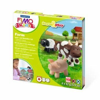 Fimo Kids startset Boerderij dieren