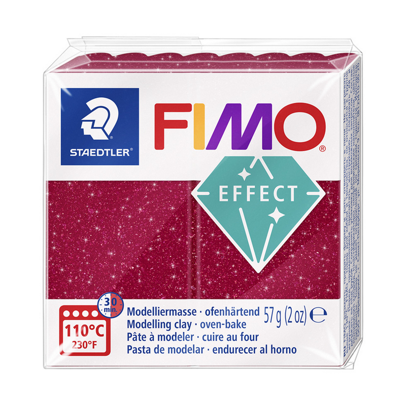 Coffret Fimo Effect Neon 12 Demi Blocs 12X25 G / 8013 C 12-3 - Matières à  modeler et couler